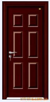 cj017高分子免漆模壓門環保。防潮。_模壓門_福州市晉安區宸居木門加工廠